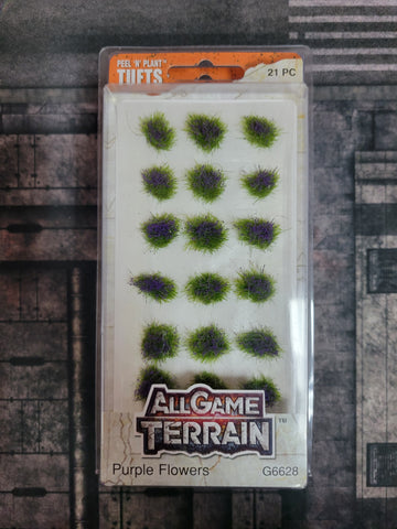All Game Terrain - Tufts Purple Flowers