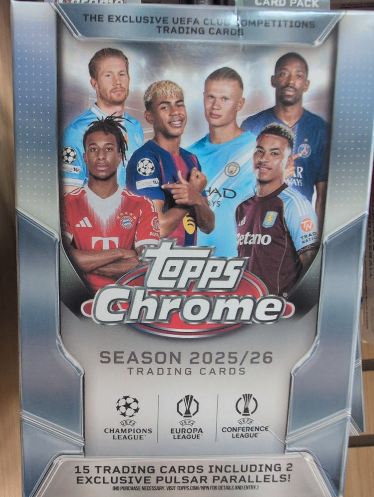 Topps Chrome UEFA 2025/26 Hanger