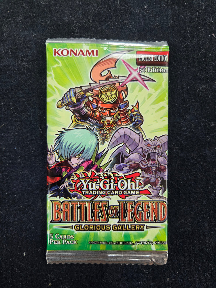 Yugioh - Battle of Legends Glorious Gallery Booster Pack