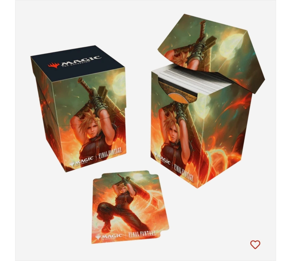 Cloud, Ex-SOLDIER (Commander) 100+ Deck Box