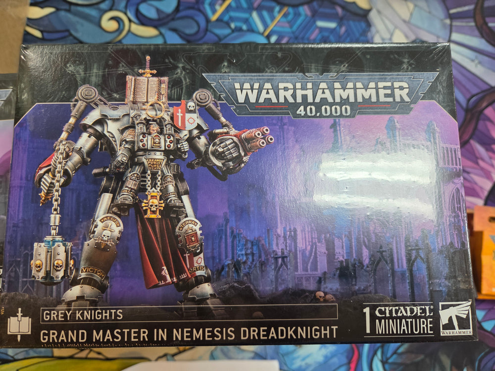 Grey Knights - Grand Master in Nemesis Dreadnought