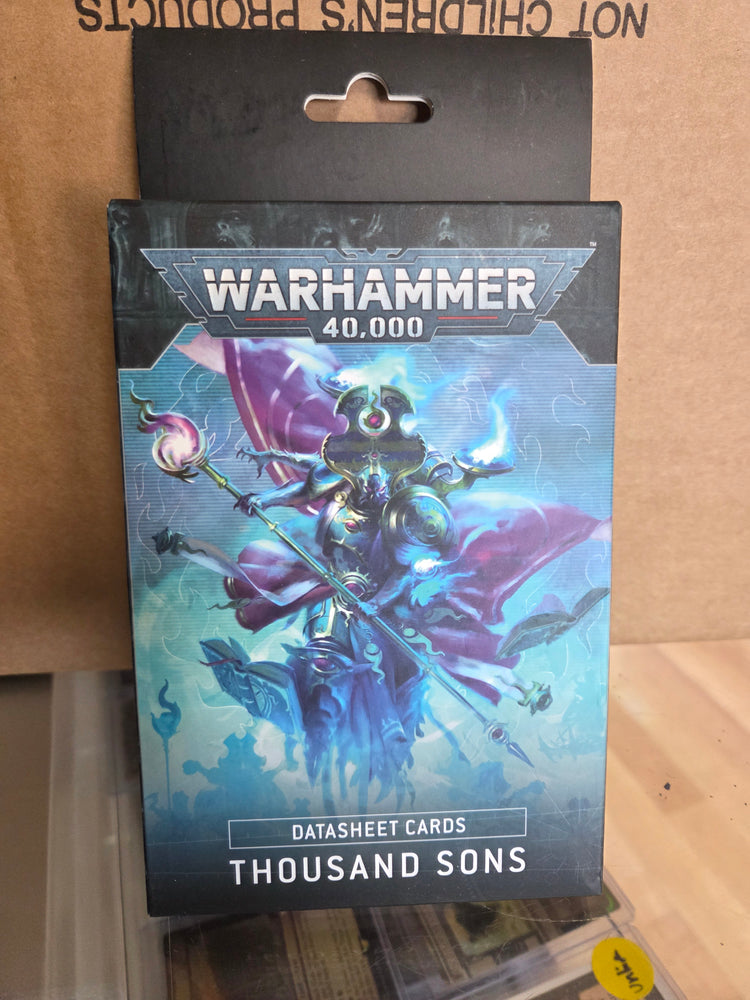 Thousand Sons - Datasheet Cards