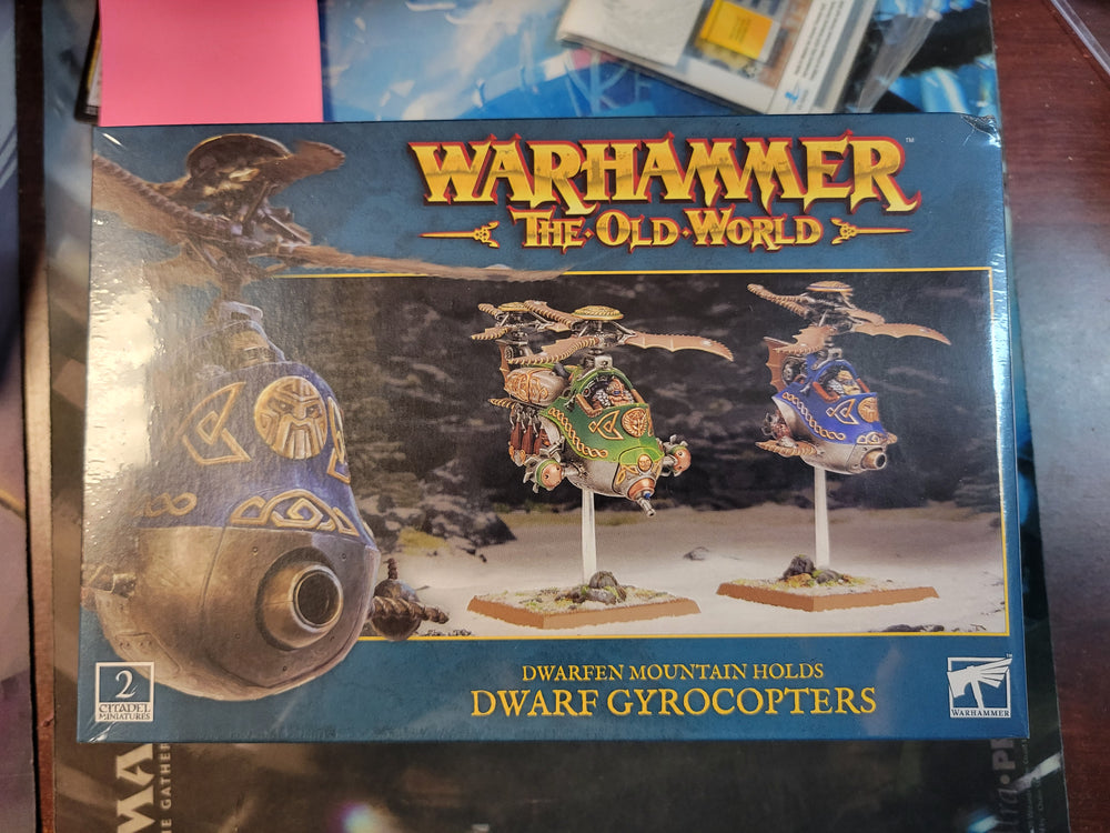 Dwarven Mountain Holds - Dwarf Gyrocopters
