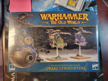 Dwarven Mountain Holds - Dwarf Gyrocopters