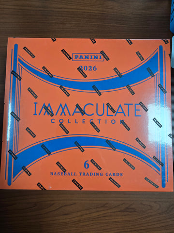 2026 Panini Immaculate Baseball Hobby Box