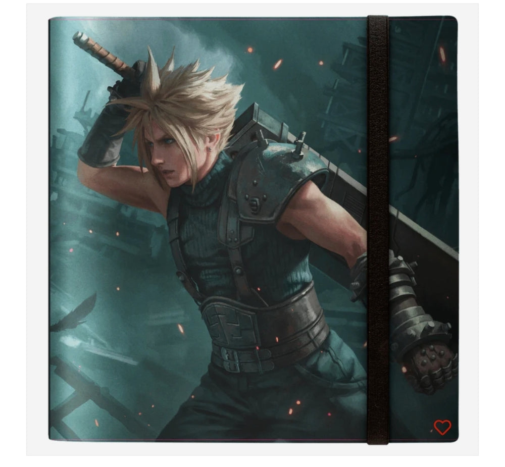 Cloud, Planet's Champion and Sephiroth, Planet's Heir 12-Pocket PRO-Binder