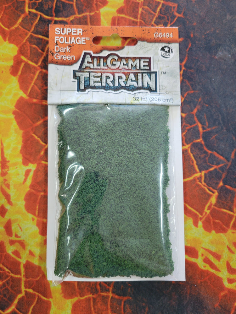All Game Terrain - Super Foliage Dark Green