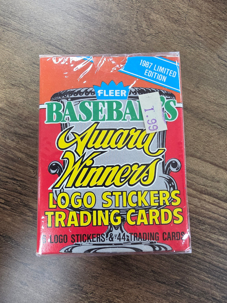 Fleer 87 Baseball stickers & cards