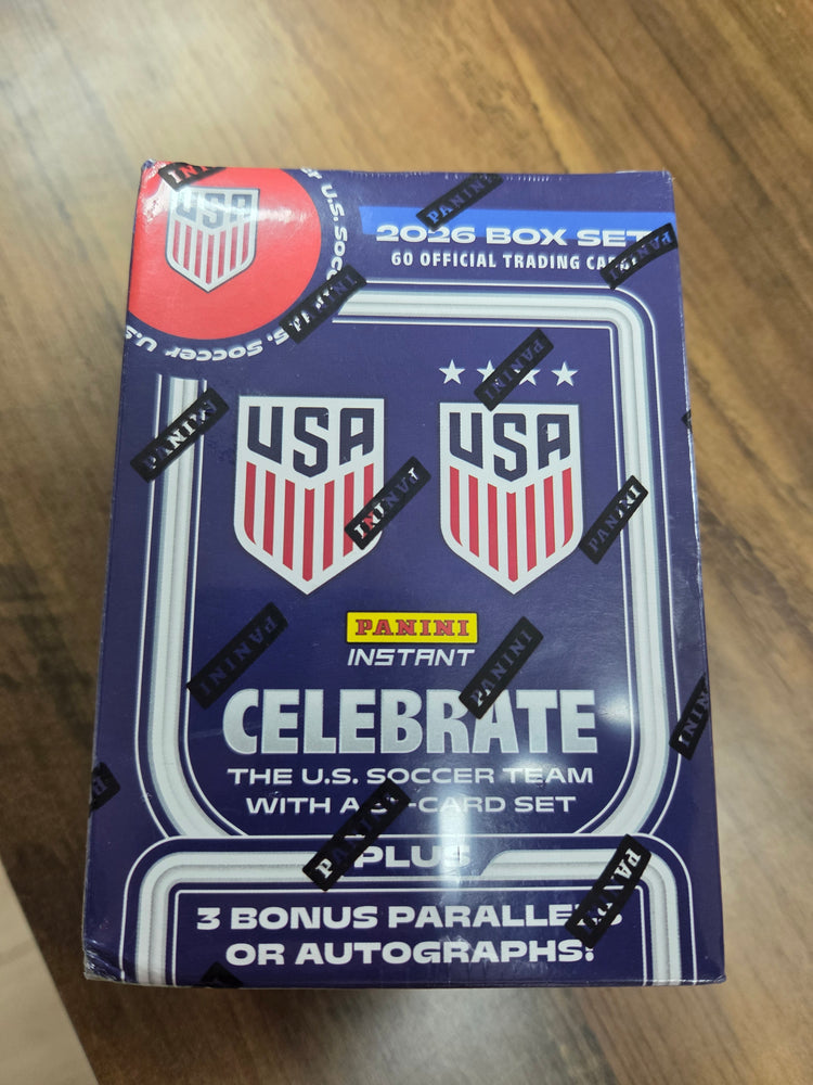 2026 Panini Instant USA Soccer Trading Card Blaster Box