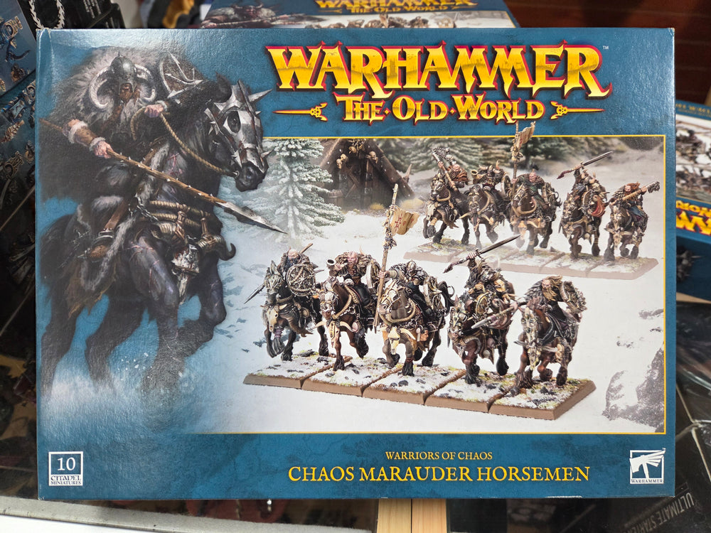 Warhammer the Old World Chaos Marauder Horsemen