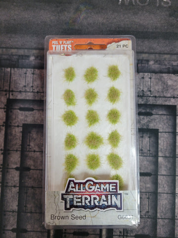 All Game Terrain - Tufts Brown Seed