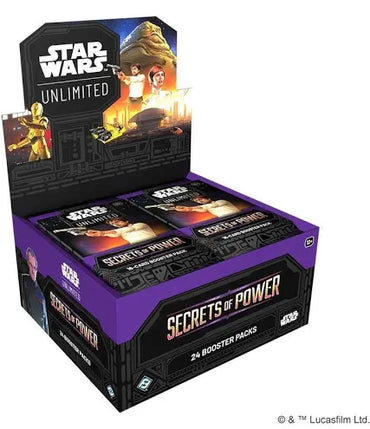 Star Wars Unlimited- Secrets of Power Display Box