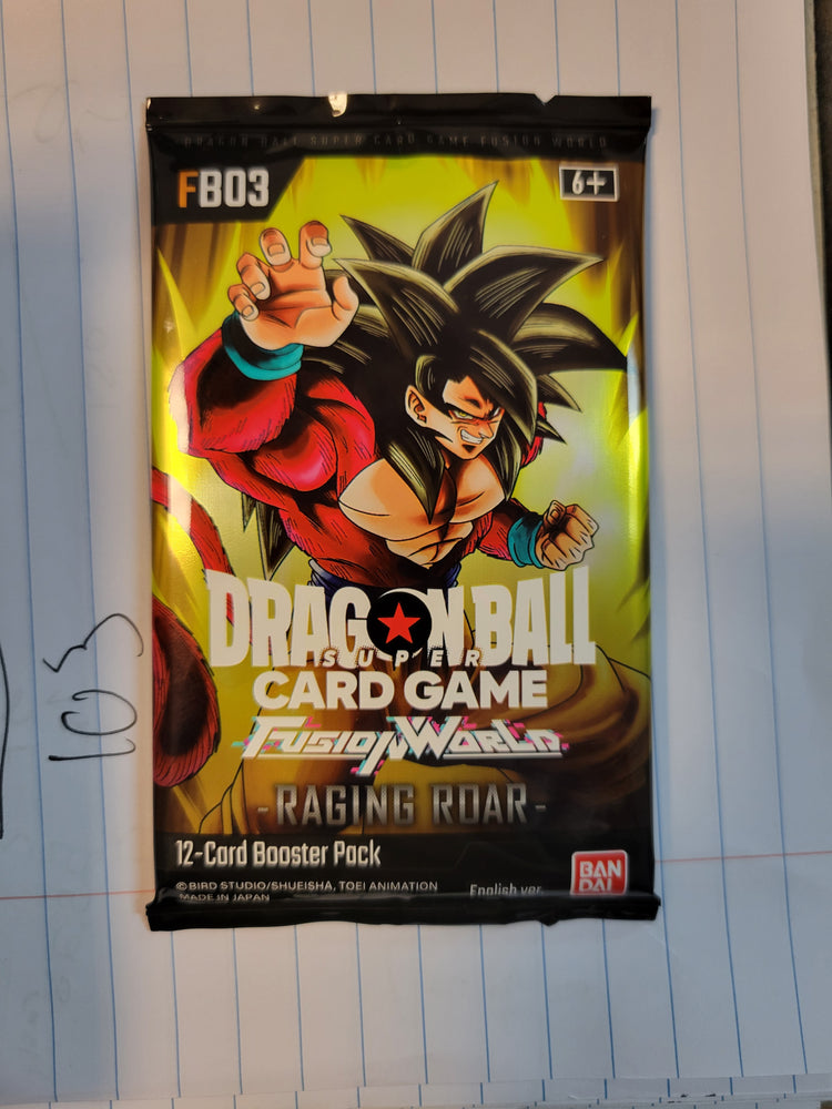 Dragonball Fusion World - Raging Roar Booster Pack