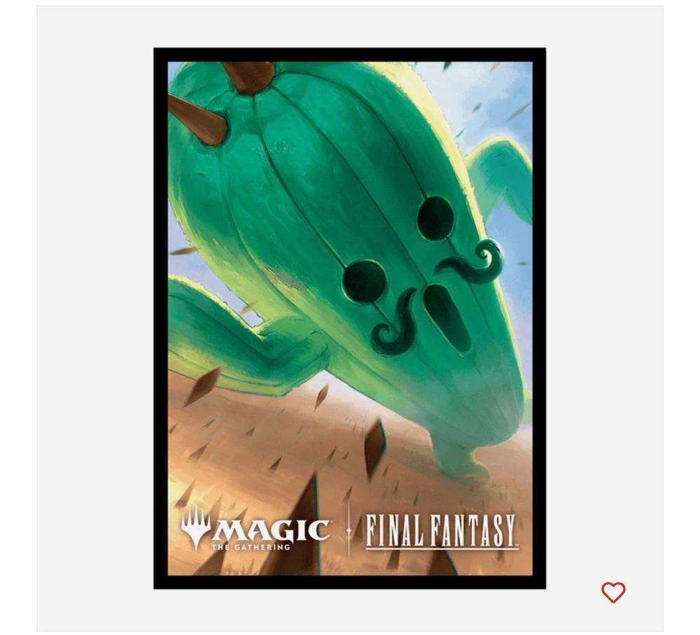 Jumbo Cactuar 100ct Deck Protector Sleeves