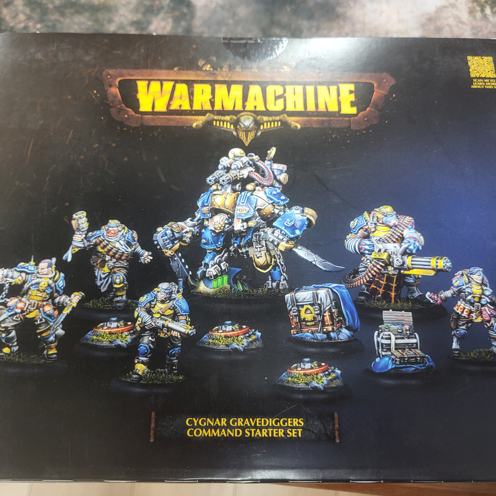 Cygnar Gravediggers Command Starter Set