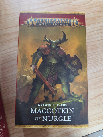 Maggotkin of Nurgle - Warscroll Cards