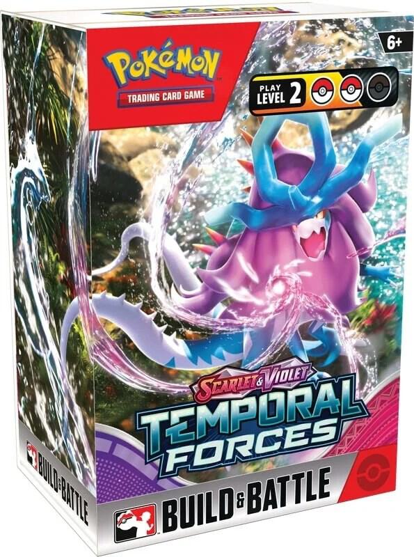 Pokemon Scarlet & Violet Temporal Forces Build and Battle