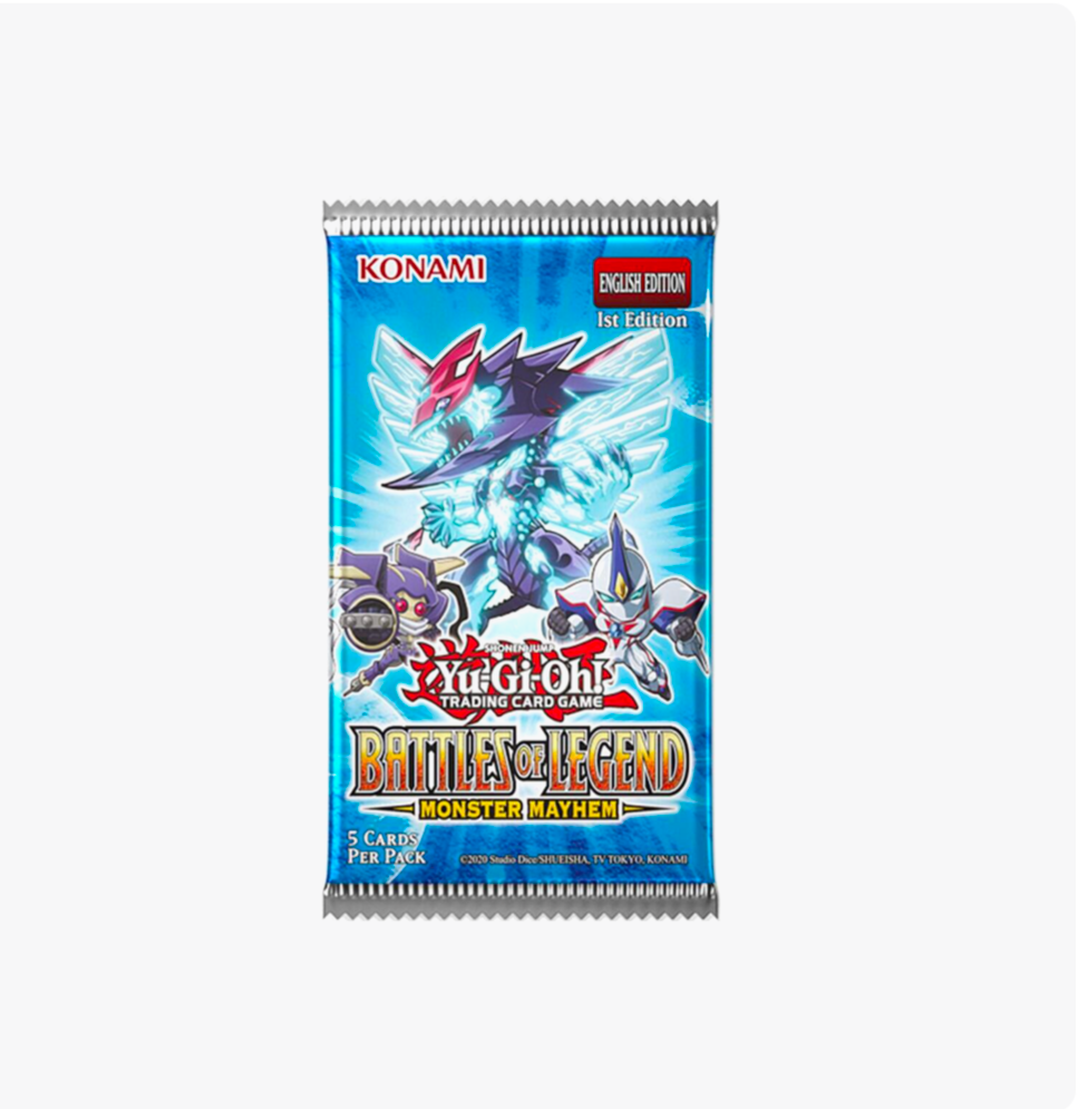 Battles of Legend: Monster Mayhem Booster Pack [1st Edition] - Battles of Legend: Monster Mayhem (BLMM)