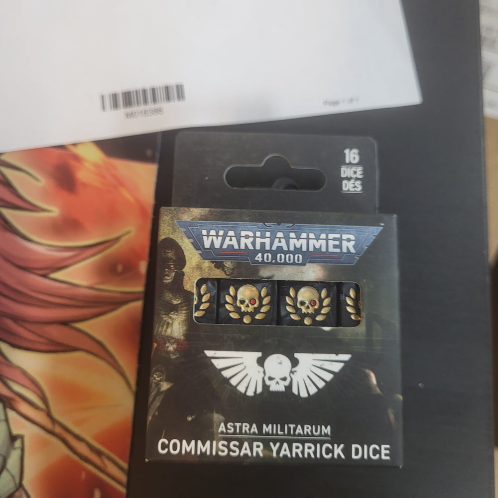 Commissar Yarrick dice
