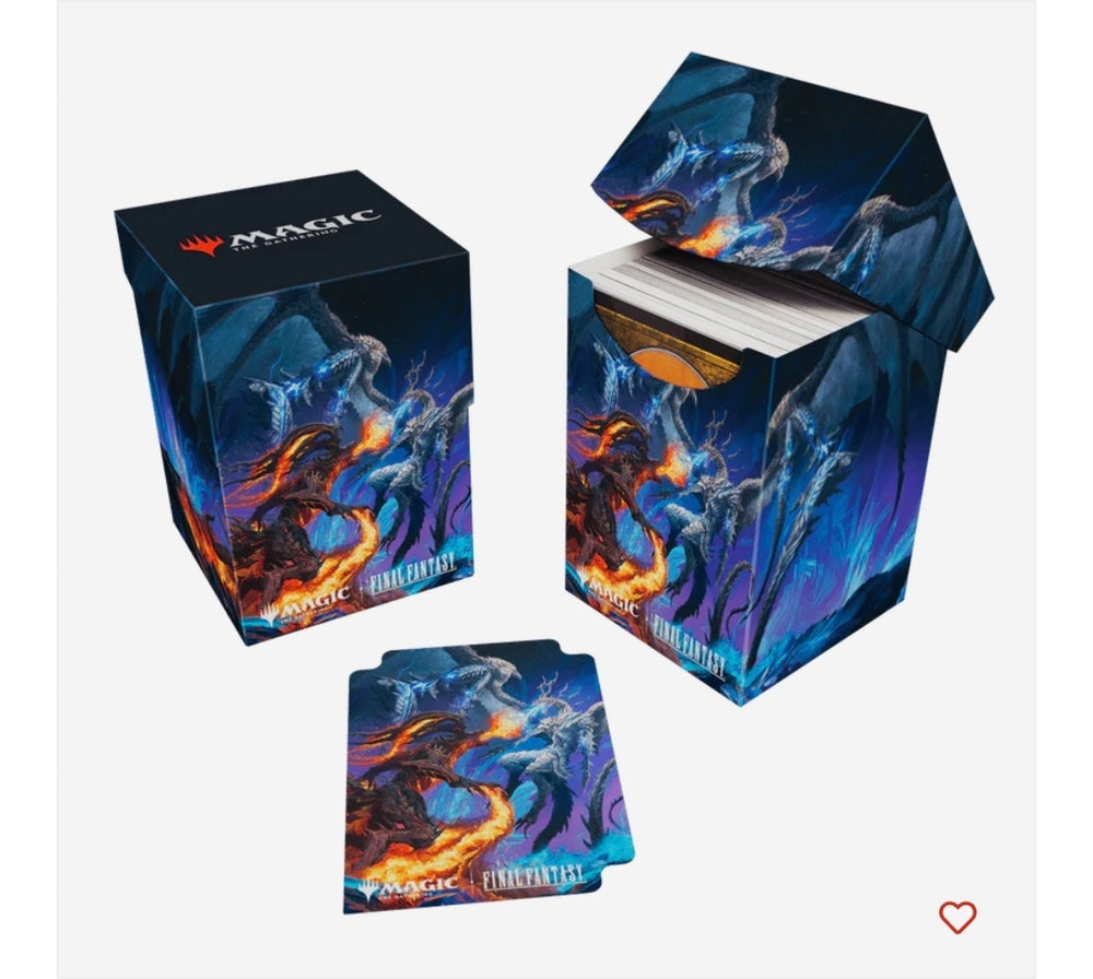 Bahamut and Ifrit 100+ Deck Box