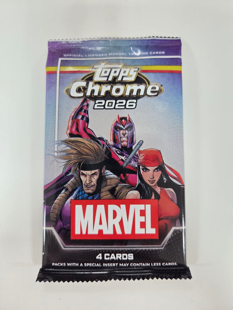Topps Chrome 2026 Marvel Blaster Pack