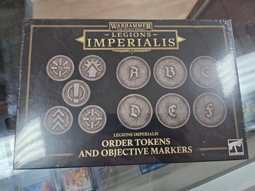 Legions Imperialis - Order Tokens and Objective Markers