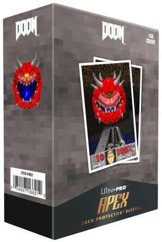 Ultra Pro Card Sleeves - Cacodemon for Doom