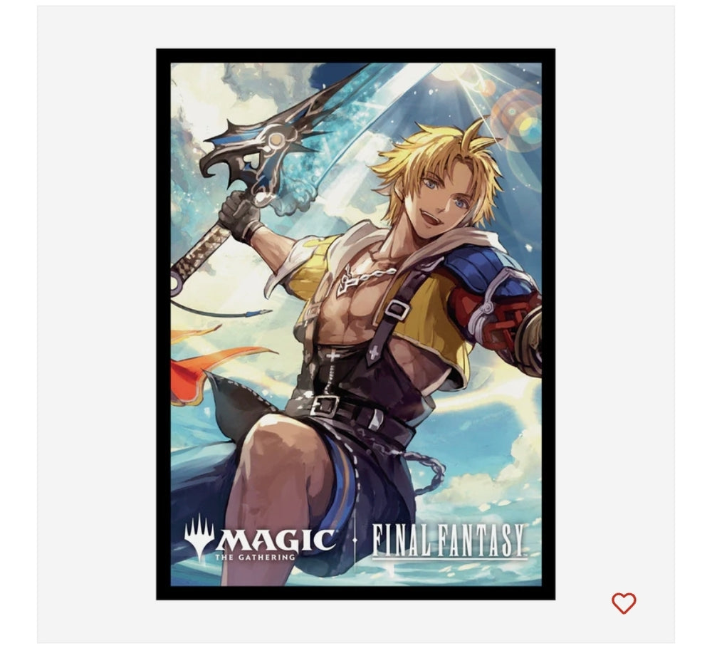 Tidus, Yuna's Guardian (Commander) 100ct Deck Protector Sleeves