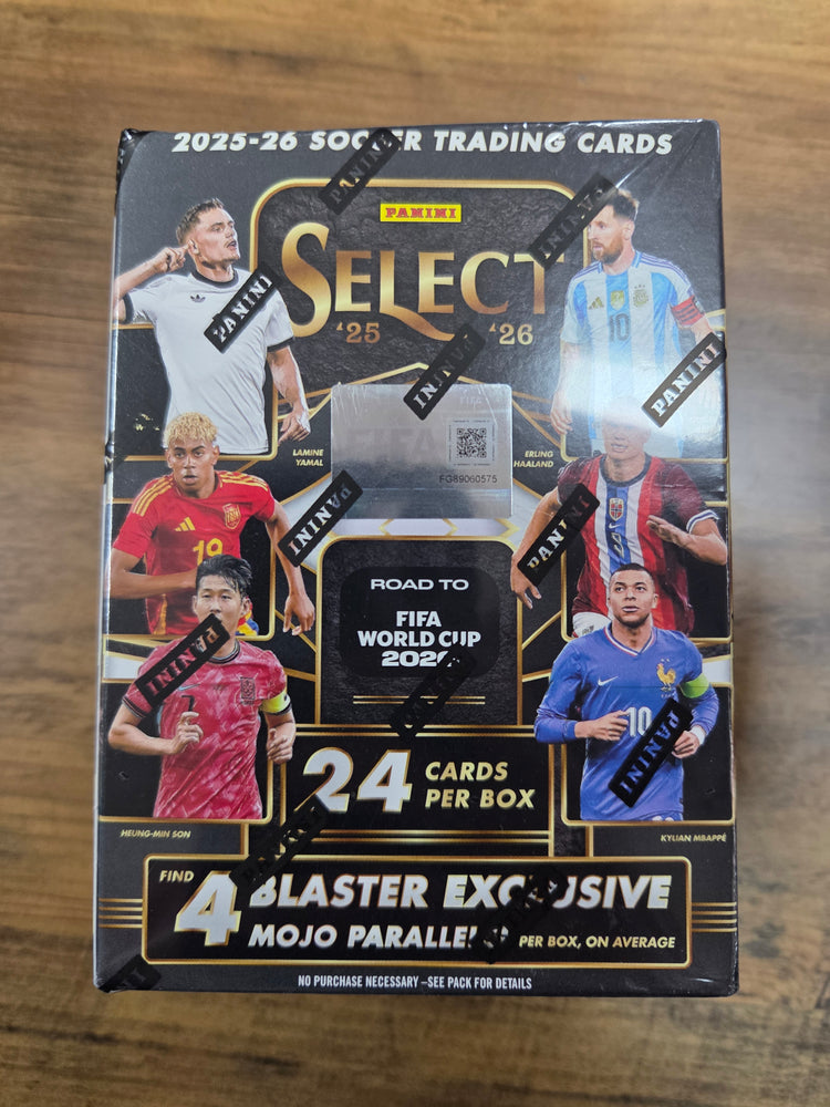 2025/26 Panini Select Road to Fifa World Cup Soccer Blaster Box