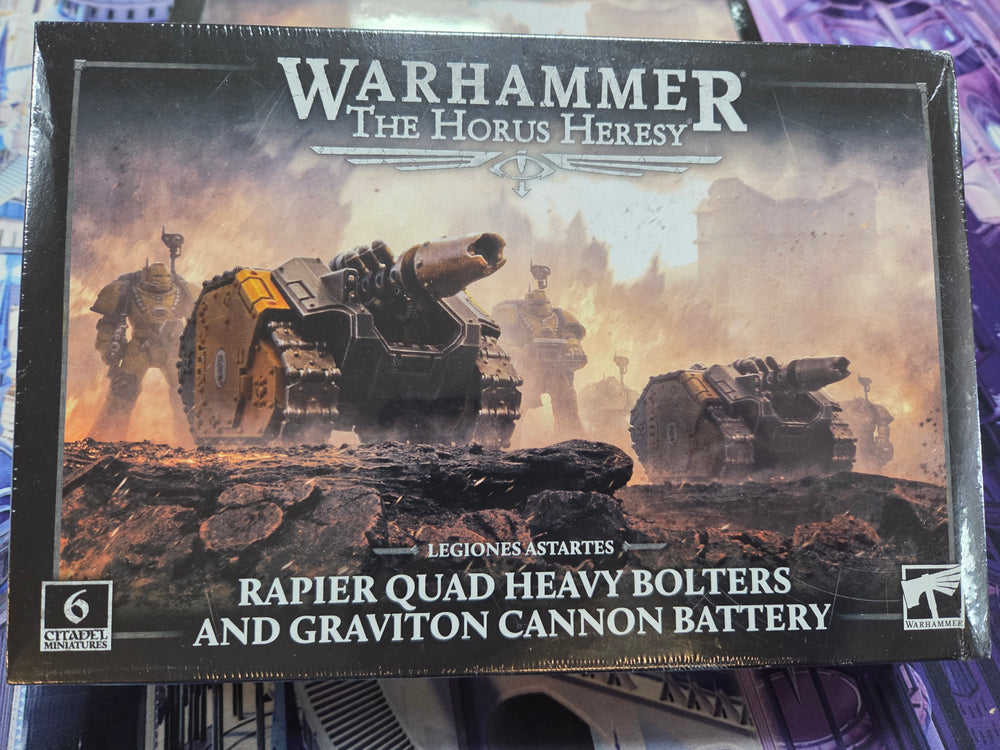 The Horus Heresy - Rapier Quad Heavy Bolters and Graviton Cannon Battery