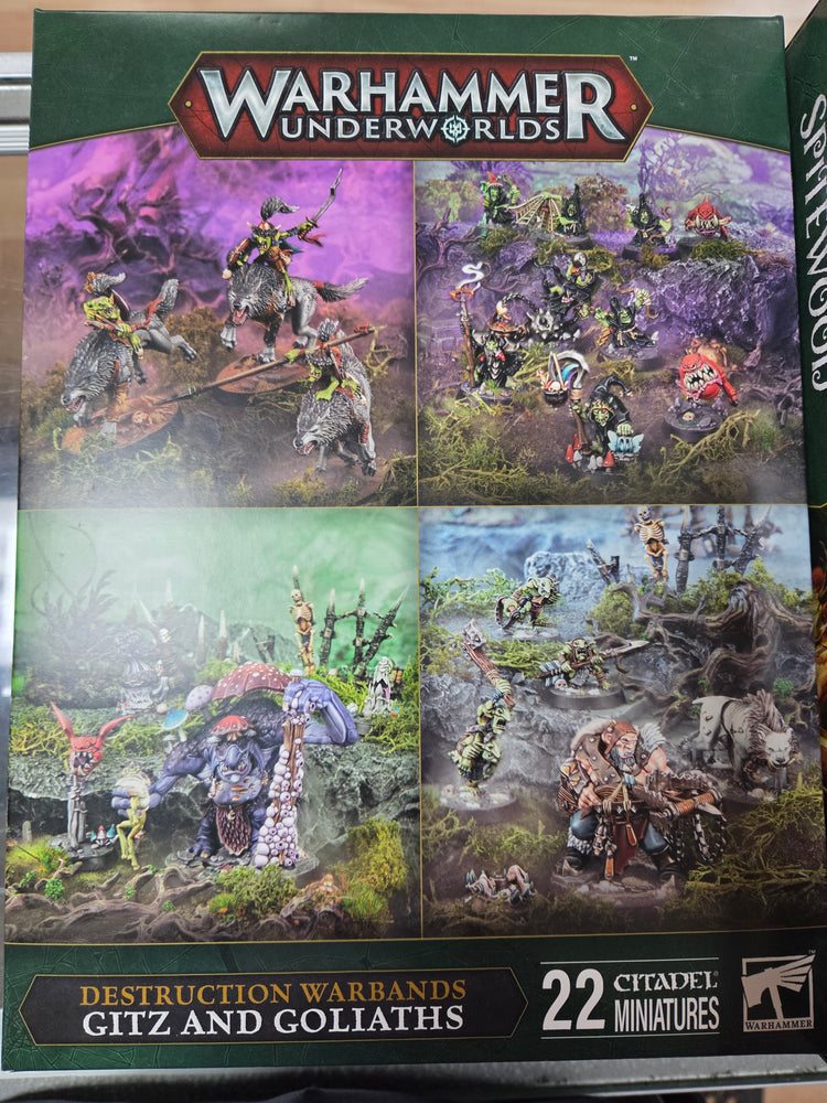 Warhammer Underworlds - Gitz and Goliaths