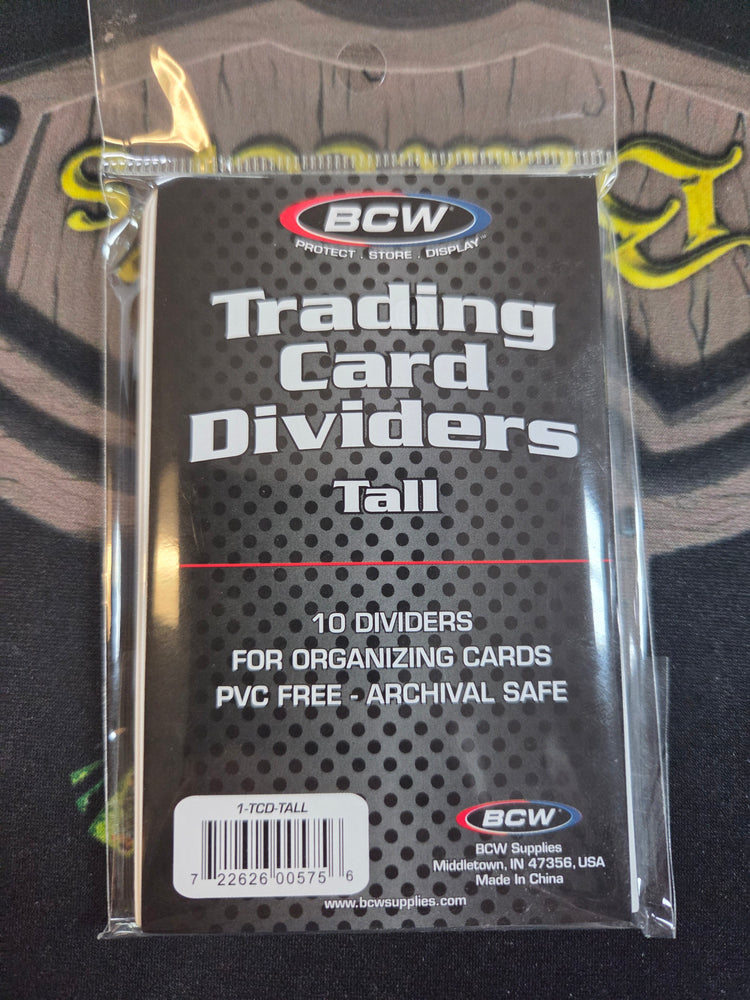 Bcw - Trading Card Dividers Tall