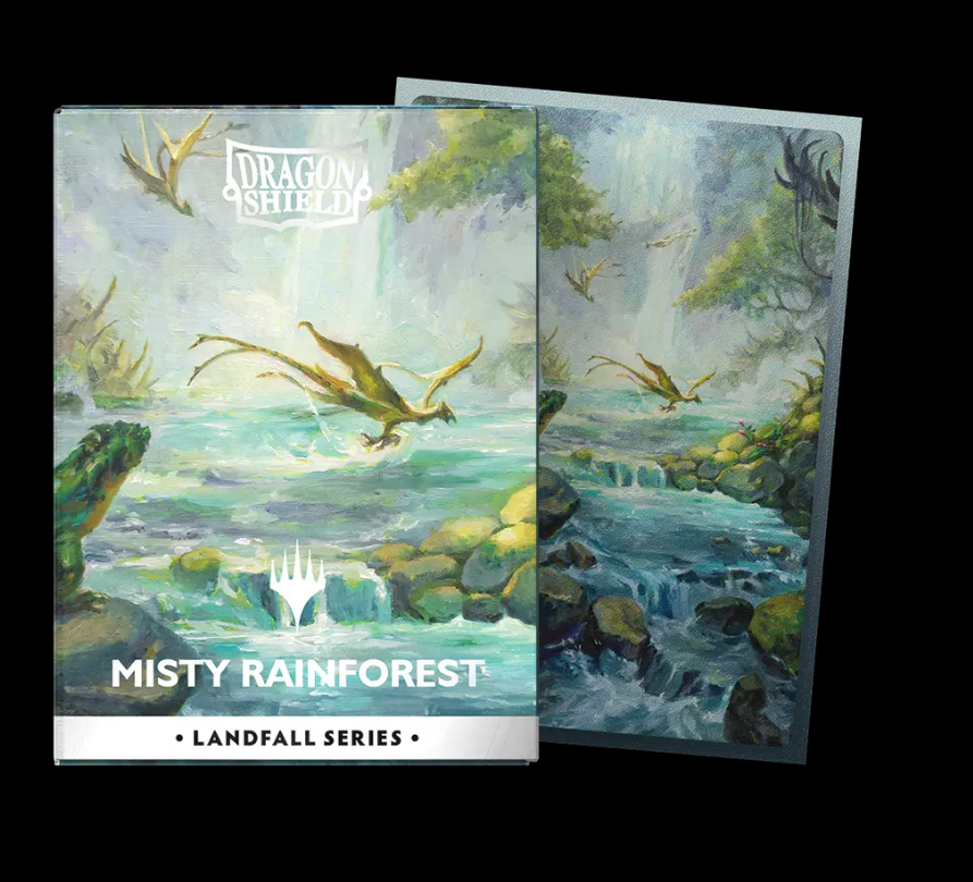 Dragon Shield -Misty Rainforest Sleeves