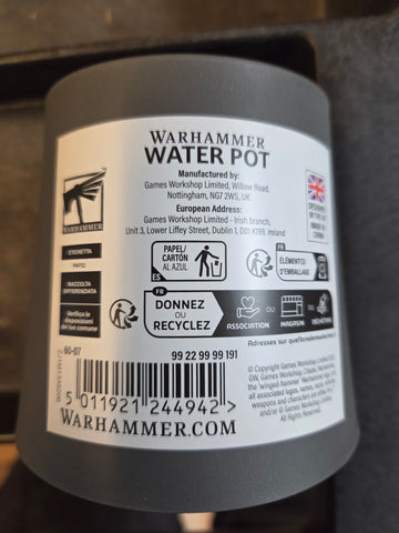 Citadel water pot