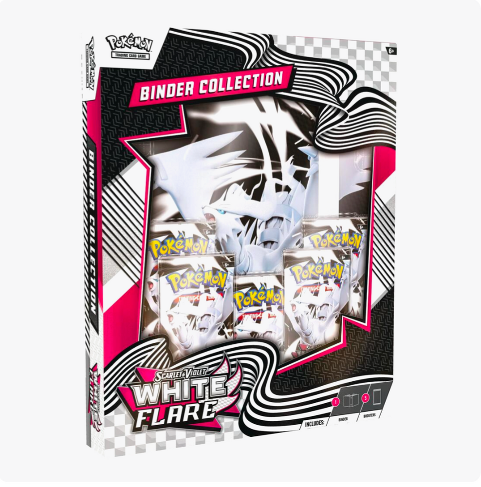 Pokemon White Flare Binder Collection