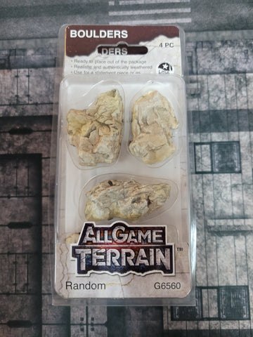 All Game Terrain - Boulders Random