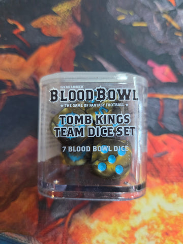 Blood Bowl - Tomb Kings Team Dice Set