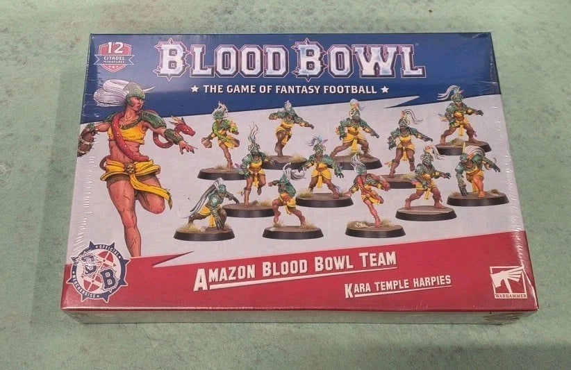 Amazon Blood Bowl Team: Kara Temple Harpies