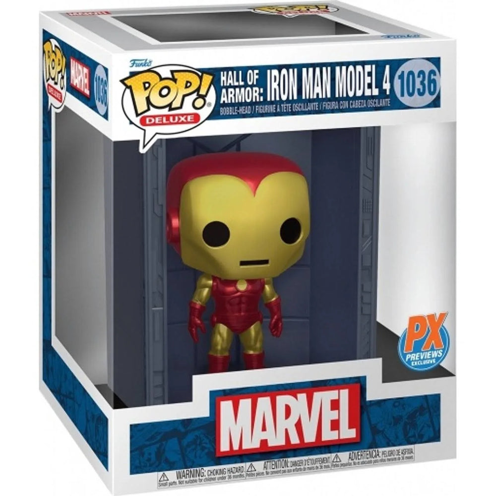 Funko Pop! Marvel Iron Man Hall of Armor Mdl. 4