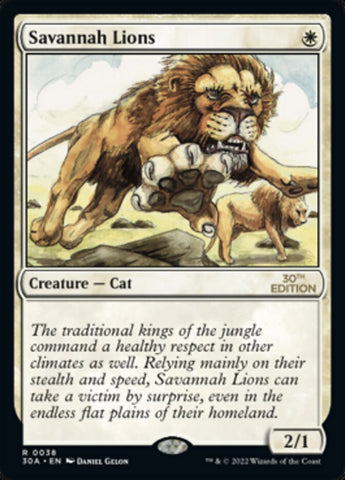 Savannah Lions [30th Anniversary Edition]