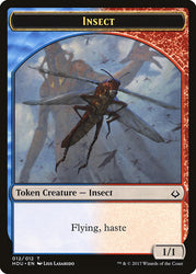 Champion of Wits // Insect Double-sided Token [Hour of Devastation Tokens]