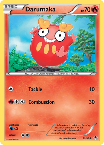 Darumaka (20/98) [Black & White: Emerging Powers]