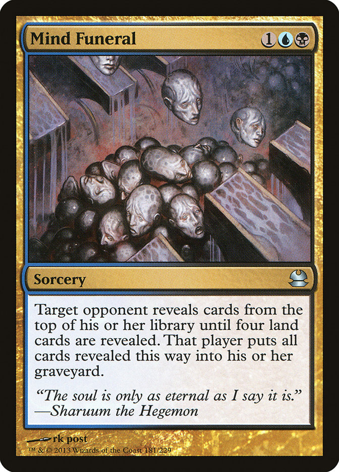 Mind Funeral [Modern Masters]