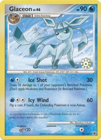 Glaceon (20/100) [Countdown Calendar Promos]