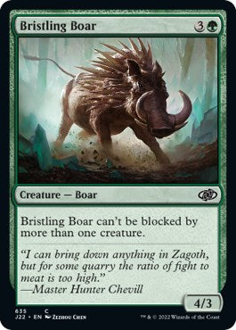 Bristling Boar [Jumpstart 2022]