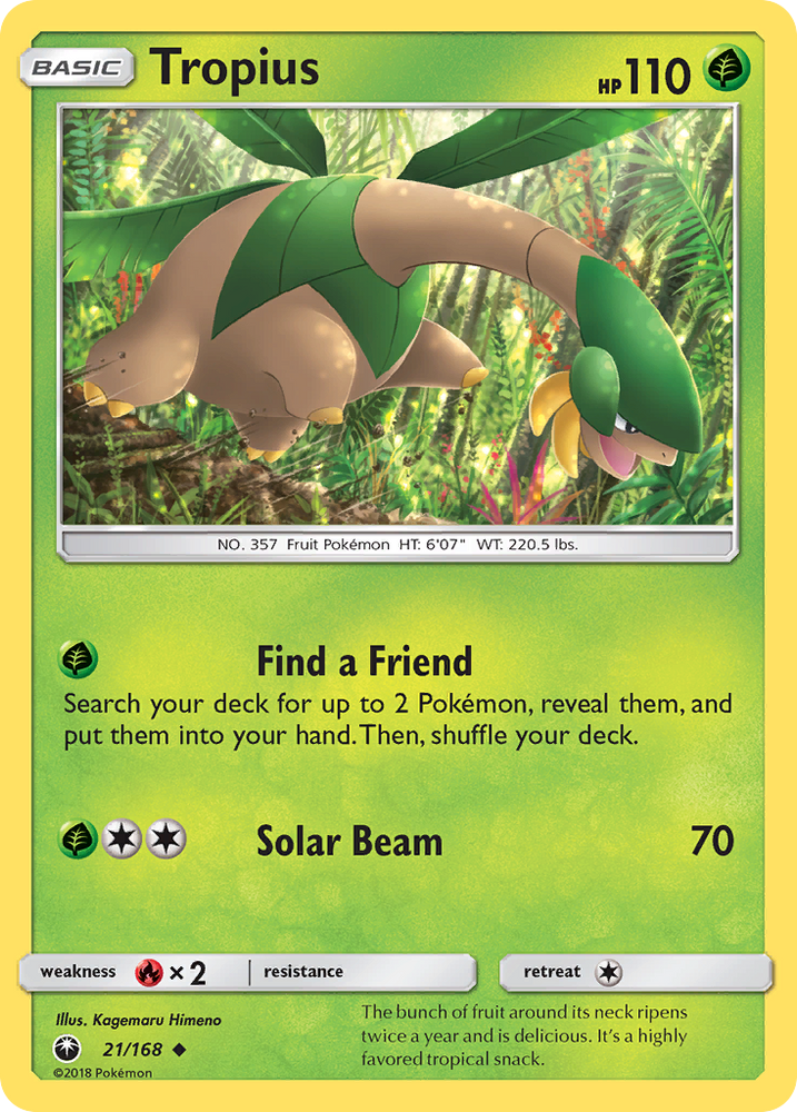 Tropius (21/168) [Sun & Moon: Celestial Storm]