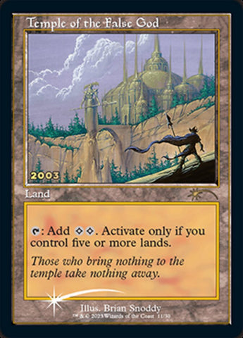 Temple of the False God [30th Anniversary Promos]