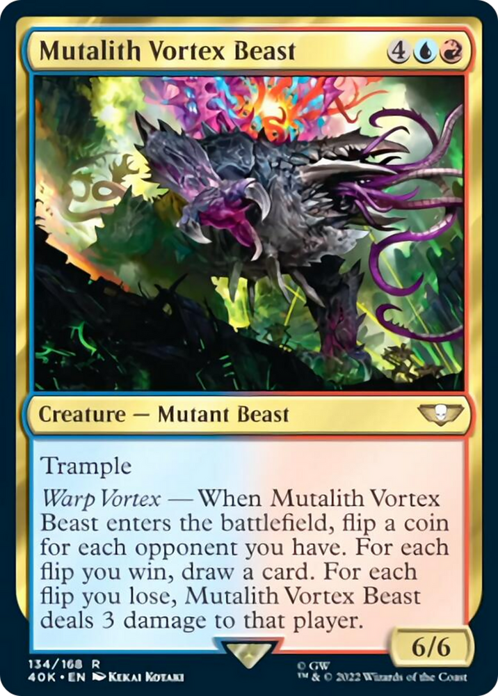 Mutalith Vortex Beast (Surge Foil) [Universes Beyond: Warhammer 40,000]