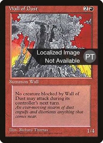 Wall of Dust [Fourth Edition (Foreign Black Border)]