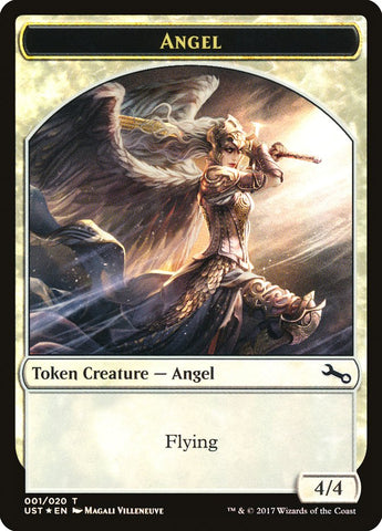Angel // Angel Double-sided Token [Unstable Tokens]